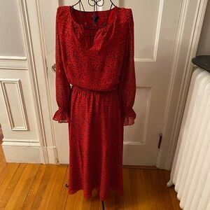 Talbots Red Dress